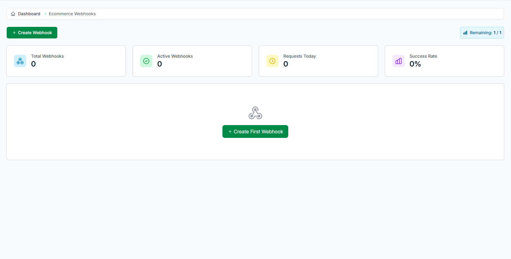 E-commerce & Webhook Integrations illustration